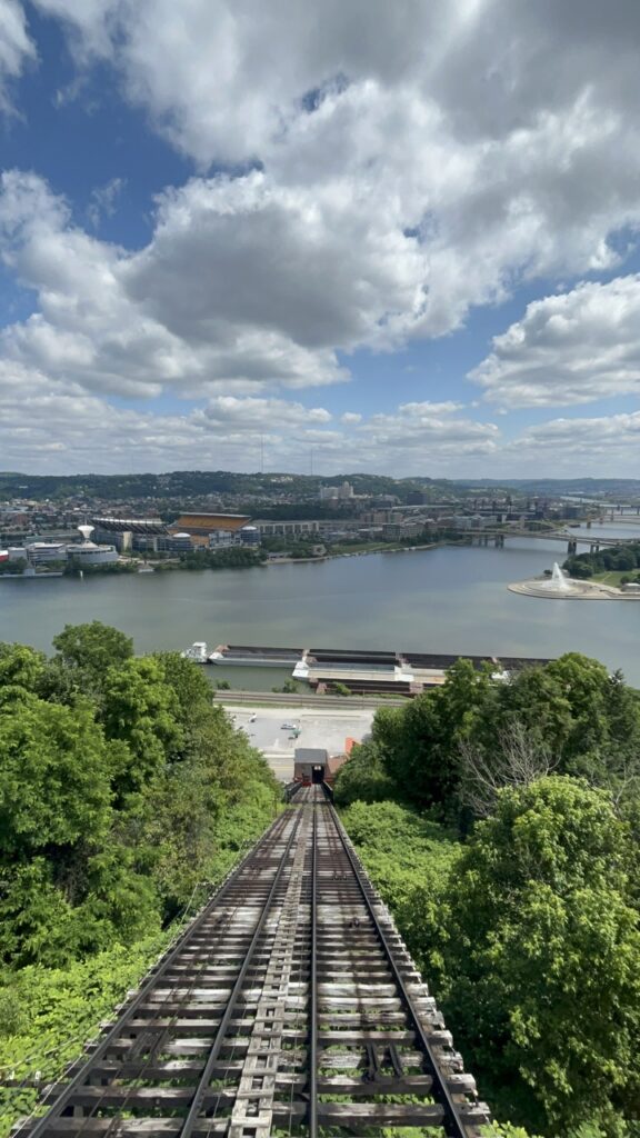 View of Pittsburgh from the Duquesne Incline