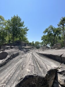 glacial grooves kelleys island camping