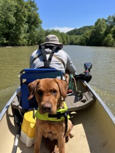 pictures of various adventures around the United States on rivers and lakes 