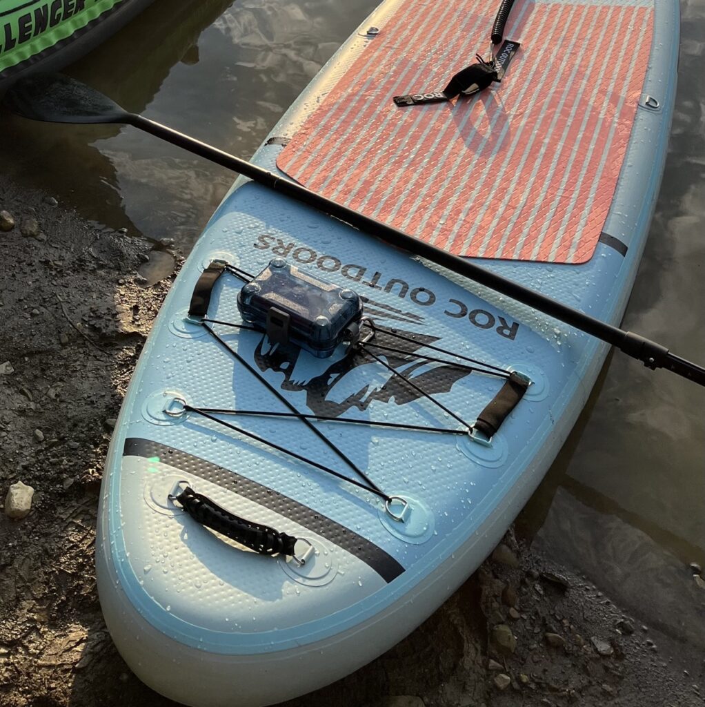 Roc inflatable stand up paddle board